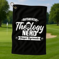 Christian Theology Nerd 1689 Reformed Seminary Golf Towel