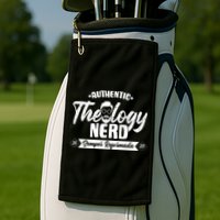 Christian Theology Nerd 1689 Reformed Seminary Golf Towel