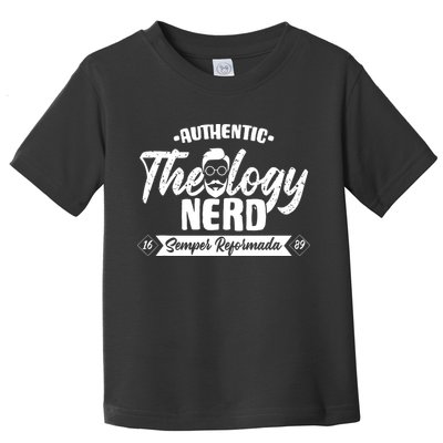 Christian Theology Nerd 1689 Reformed Seminary Toddler T-Shirt