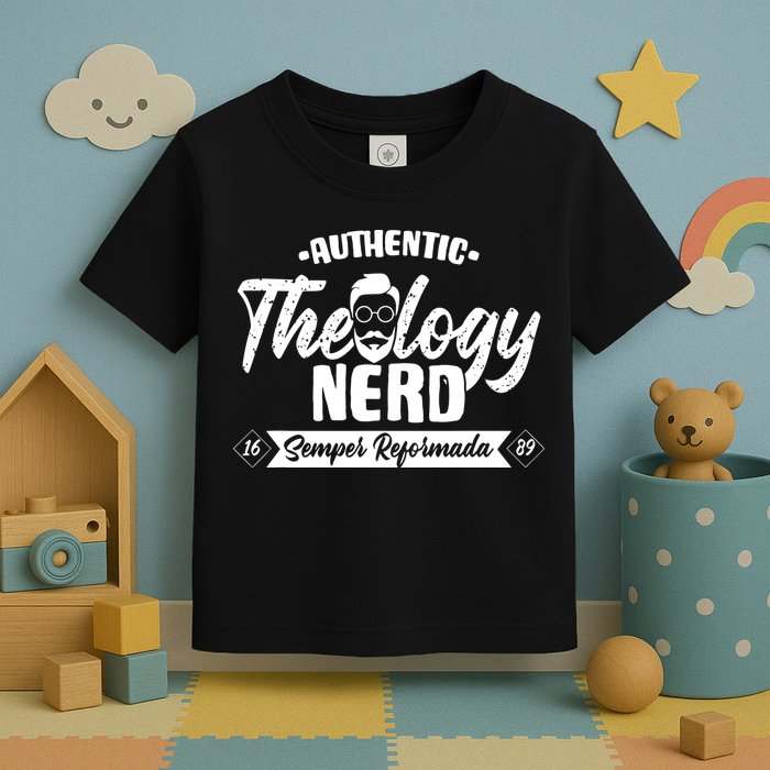 Christian Theology Nerd 1689 Reformed Seminary Toddler T-Shirt