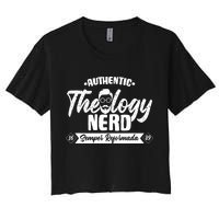 Christian Theology Nerd 1689 Reformed Seminary Women's Crop Top Tee