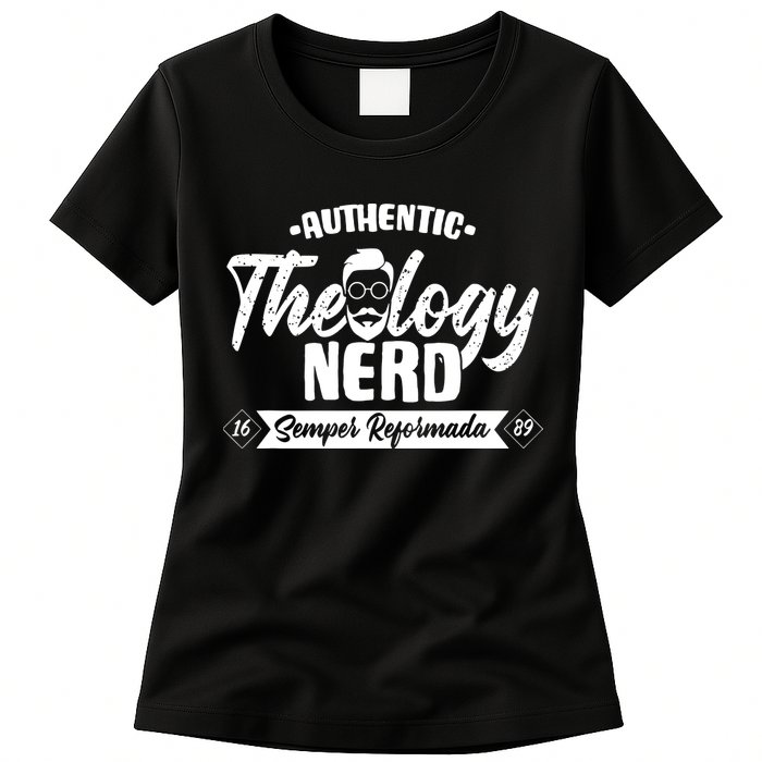 Christian Theology Nerd 1689 Reformed Seminary Womens T-Shirt