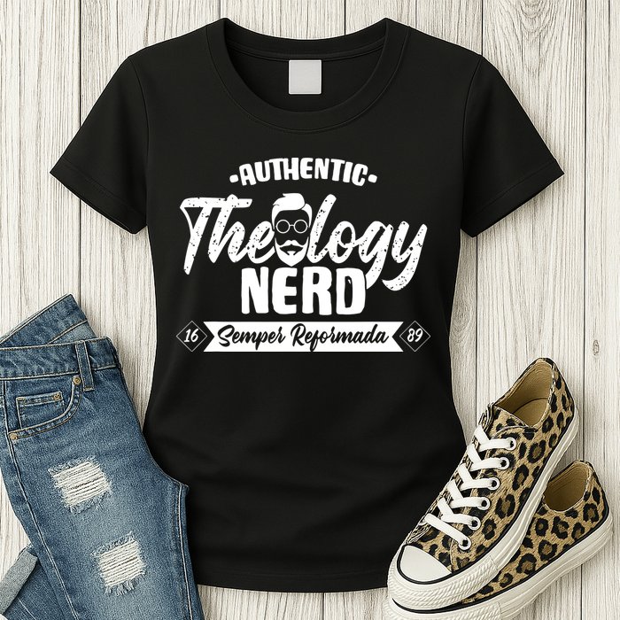 Christian Theology Nerd 1689 Reformed Seminary Womens T-Shirt