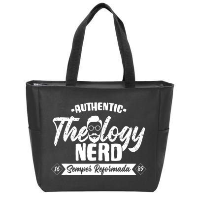 Christian Theology Nerd 1689 Reformed Seminary Zip Tote Bag