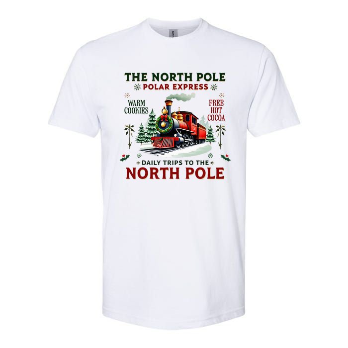 Christmas The North Pole P.O.L.A.R E.X.P.R.E.S.S The North Pole Xmas Softstyle CVC T-Shirt