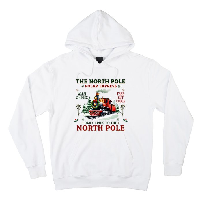 Christmas The North Pole P.O.L.A.R E.X.P.R.E.S.S The North Pole Xmas Hoodie