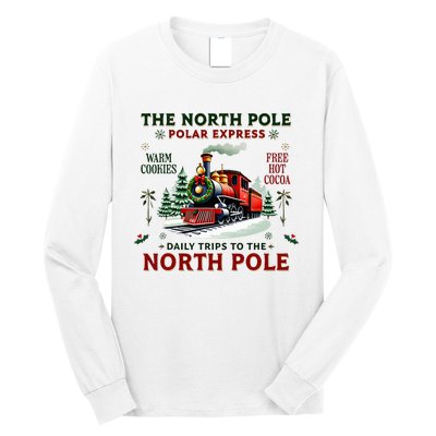 Christmas The North Pole P.O.L.A.R E.X.P.R.E.S.S The North Pole Xmas Long Sleeve Shirt