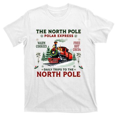 Christmas The North Pole P.O.L.A.R E.X.P.R.E.S.S The North Pole Xmas T-Shirt