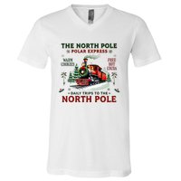 Christmas The North Pole P.O.L.A.R E.X.P.R.E.S.S The North Pole Xmas V-Neck T-Shirt