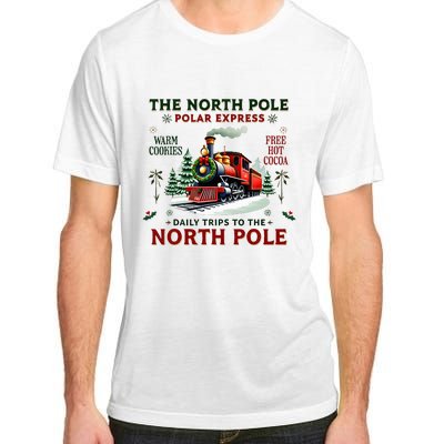 Christmas The North Pole P.O.L.A.R E.X.P.R.E.S.S The North Pole Xmas Adult ChromaSoft Performance T-Shirt