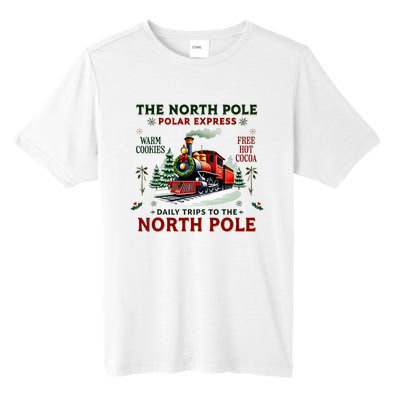 Christmas The North Pole P.O.L.A.R E.X.P.R.E.S.S The North Pole Xmas Tall Fusion ChromaSoft Performance T-Shirt