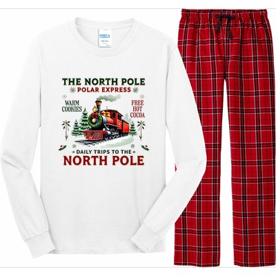 Christmas The North Pole P.O.L.A.R E.X.P.R.E.S.S The North Pole Xmas Long Sleeve Pajama Set