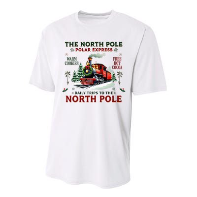 Christmas The North Pole P.O.L.A.R E.X.P.R.E.S.S The North Pole Xmas Performance Sprint T-Shirt