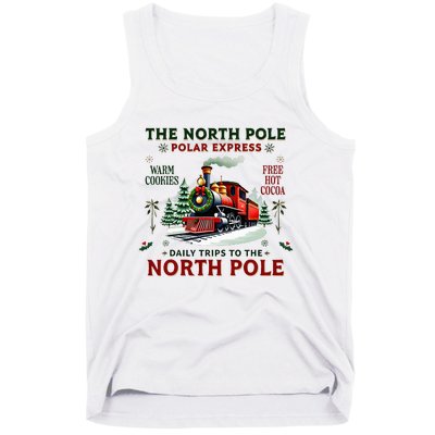 Christmas The North Pole P.O.L.A.R E.X.P.R.E.S.S The North Pole Xmas Tank Top