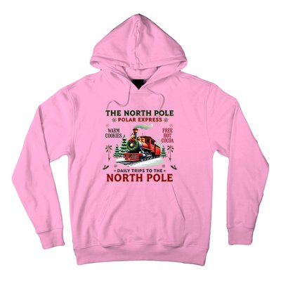 Christmas The North Pole Express The North Pole Xmas Hoodie