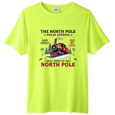 Christmas The North Pole Express The North Pole Xmas Tall Fusion ChromaSoft Performance T-Shirt