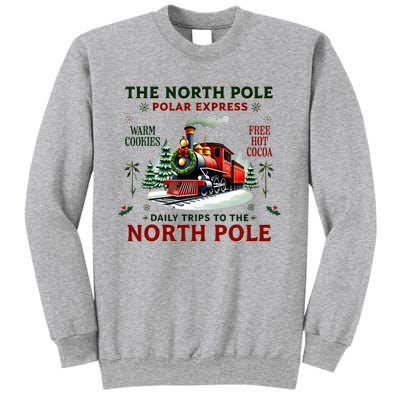 Christmas The North Pole Express The North Pole Xmas Sweatshirt