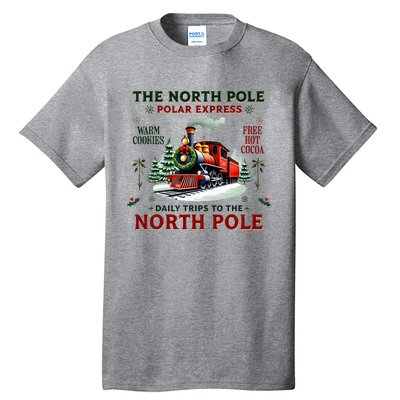 Christmas The North Pole Express The North Pole Xmas Tall T-Shirt