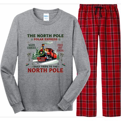 Christmas The North Pole Express The North Pole Xmas Long Sleeve Pajama Set