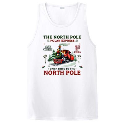 Christmas The North Pole Express The North Pole Xmas PosiCharge Competitor Tank