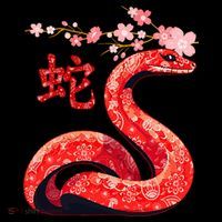 Chinese Traditional New Year 2025 Year Of The Snake 2025 Sustainable Bucket Hat