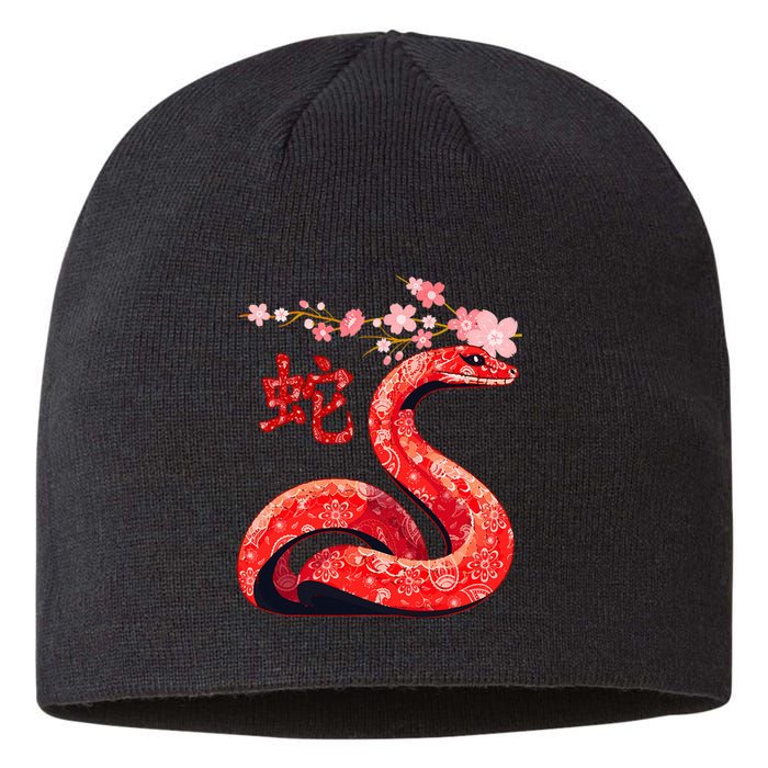 Chinese Traditional New Year 2025 Year Of The Snake 2025 Sustainable Beanie