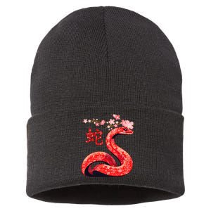 Chinese Traditional New Year 2025 Year Of The Snake 2025 Sustainable Knit Beanie