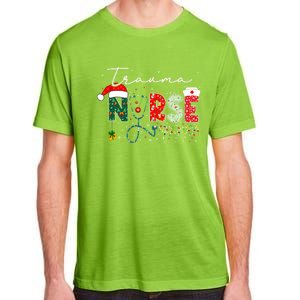 Christmas Trauma Nurse Funny Gift For Nursing Student Gift Adult ChromaSoft Performance T-Shirt