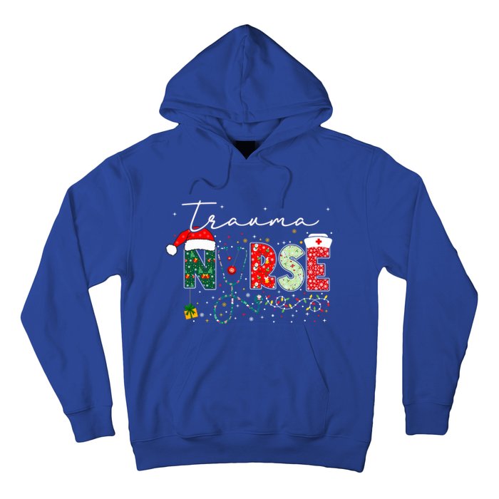 Christmas Trauma Nurse Funny Gift For Nursing Student Gift Hoodie