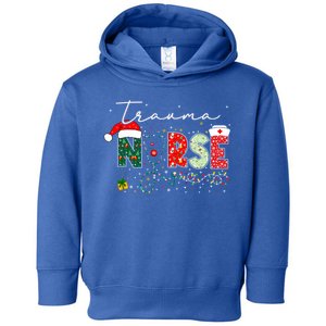 Christmas Trauma Nurse Funny Gift For Nursing Student Gift Toddler Hoodie