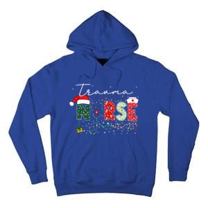 Christmas Trauma Nurse Funny Gift For Nursing Student Gift Tall Hoodie