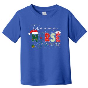 Christmas Trauma Nurse Funny Gift For Nursing Student Gift Toddler T-Shirt