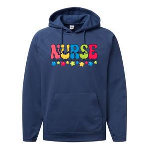 Christmas Trauma Nurse Funny Gift For Nursing Student Gift Performance Fleece Hoodie