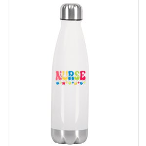 Christmas Trauma Nurse Funny Gift For Nursing Student Meaningful Gift Stainless Steel Insulated Water Bottle