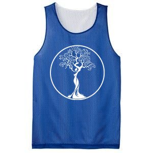 Circle Tree Of Life Yoga Great Gift Mesh Reversible Basketball Jersey Tank