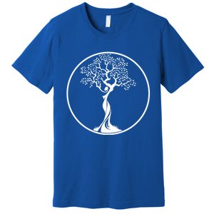 Circle Tree Of Life Yoga Great Gift Premium T-Shirt