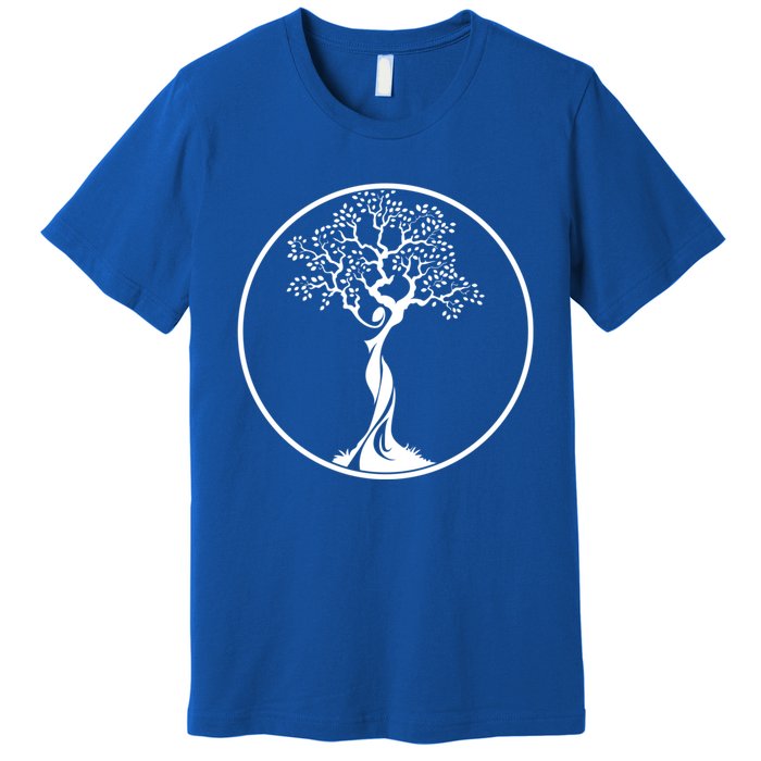 Circle Tree Of Life Yoga Great Gift Premium T-Shirt