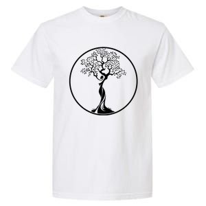 Circle Tree Of Life Yoga Great Gift Garment-Dyed Heavyweight T-Shirt