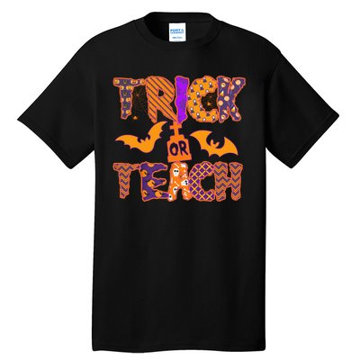 Cute Trick Or Treat Halloween Patterns Tall T-Shirt