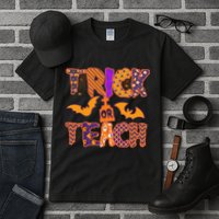 Cute Trick Or Treat Halloween Patterns Tall T-Shirt