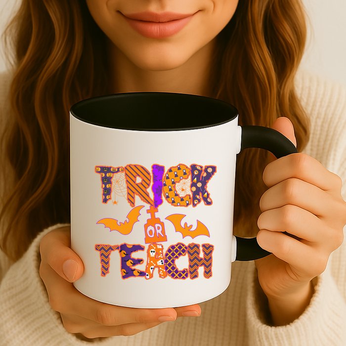 Cute Trick Or Treat Halloween Patterns Mug