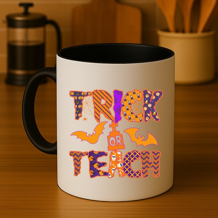 Cute Trick Or Treat Halloween Patterns Mug