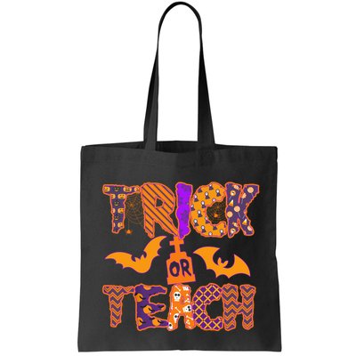 Cute Trick Or Treat Halloween Patterns Bag