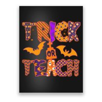 Cute Trick Or Treat Halloween Patterns Poster