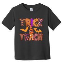 Cute Trick Or Treat Halloween Patterns Toddler T-Shirt