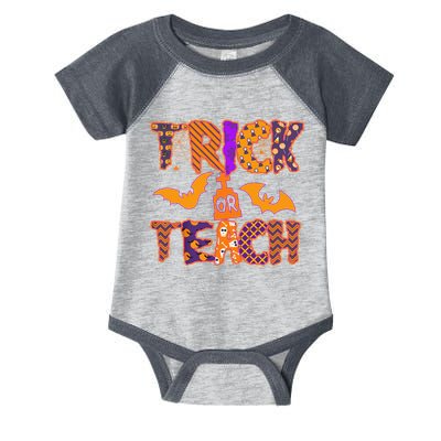 Cute Trick Or Treat Halloween Patterns Infant Baby Jersey Bodysuit