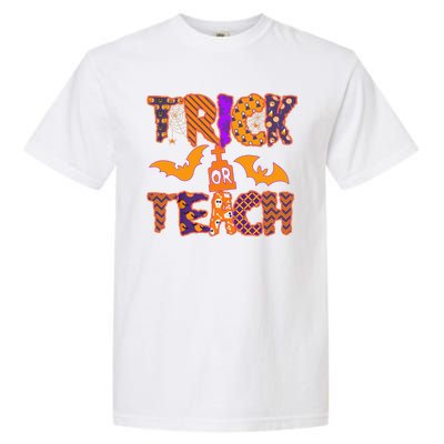 Cute Trick Or Treat Halloween Patterns Garment-Dyed Heavyweight T-Shirt