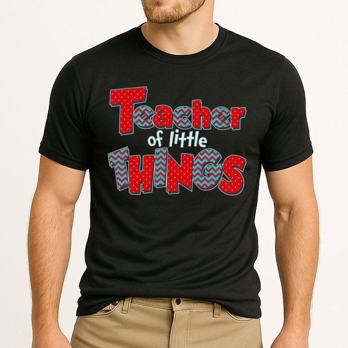 Cute Teacher Of Little Things Cooling Performance Crew T-Shirt