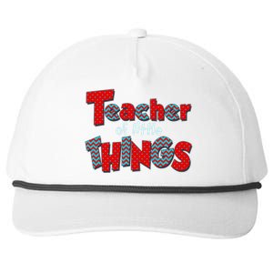 Cute Teacher Of Little Things Snapback Five-Panel Rope Hat