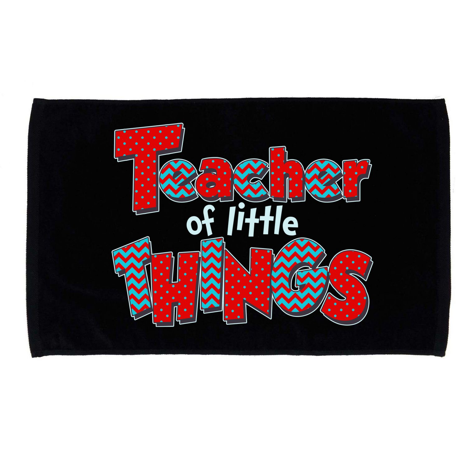 Cute Teacher Of Little Things Microfiber Hand Towel